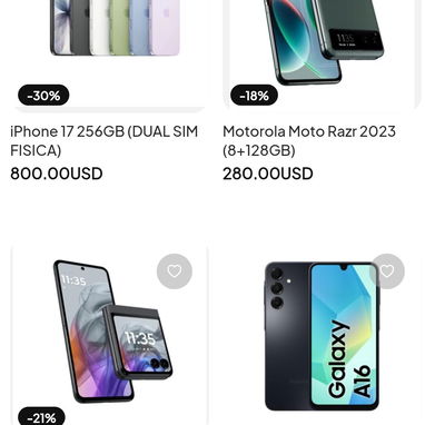Celulares Xiaomi - iPhone - Motorola - Alcatel - iTel - Blu - honor- ZTE - 4/10