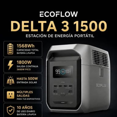 Ecoflow Delta 3 (1500)‼️‼️ - 2/3
