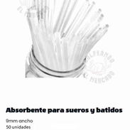 Vendo absorbente para sueros y batidos. 50 unidades. - Img 58224748