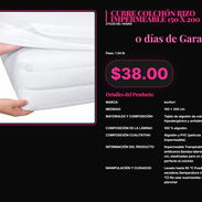 Cubrecolchón Konfort 150x200 Lavable Secadora Ajustable, Konfort Cubrecolchón 150x200 Transpirable Lavable . - Img 57426773