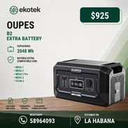 🔥 OUPES B2 EXTRA BATTERY – Batería Extra 2048 Wh - Img 57828483