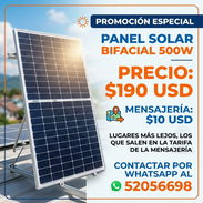 Panel Solar bifacial 500w - Img 55881430
