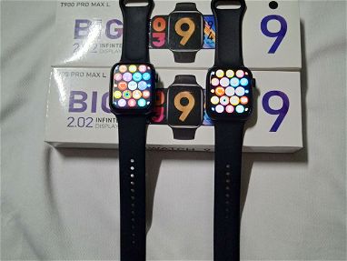 Relojes ⌚✨ inteligentes (Smart Watch) ⌚✨ ✅️Modelo T900 Pro Max L serie 9  alta gama calidad colores 🌈 negros ⚫⚫ - Img 66064590