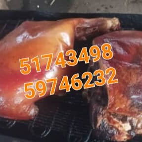 Cerdo Asado, lomo, pierna y paleta. Cenas criolla con domicilio incluido. Reserve su rica comida criolla - Img 114895647