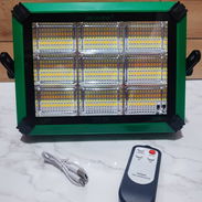 Lámpara recargable. Grande con panel y mando 1000w Medidas:21cm alto*27cm ancho - Img 57059968