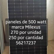 Paneles solares de 500 , 575 ,615 y 625 watts, kit de montaje y cables para paneles solares con sus conectores - Img 56879766
