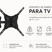 Soporte Articulado para TV LED/LCD 14"–55" - Img 56198872