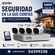 ZOSI 4 Cámaras 1080P + Audio | Control desde Celular - Img 57159285