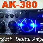AK-380 mini amplificador de potencia de audio Bluetooth 5.0 - Img 50969496