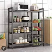 Organizador de metal entero con ruedas - Img 55699572