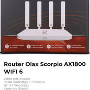 Router Olax Scorpio AX1800 WIFI 6 - Img 56040890