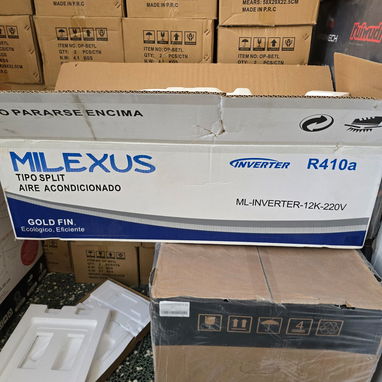 ❄️ INVERTER ❄️ SPLIT MILEXUS 1TON 220V INVERTER. MENSAJERÍA CON FACTURA Y GARANTÍA. TLF 54833699 - Img 102840967