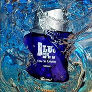 RASASI Blue Eau De Toilette Spray para hombre, 3.4 onzas.(valoración de 4.6 ⭐️ ) Marca-RASASI -Forma del producto-Líquid - Img 57347936