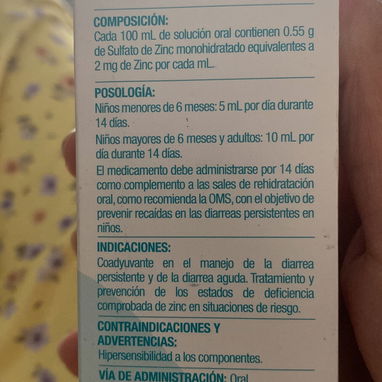 Sulfato de zinc - 2/3