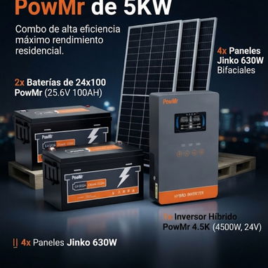 Kits solares - 5/8