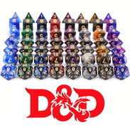 Set dados D&D Dungeons and Dragons dados para rol de mesa - Img 53113150