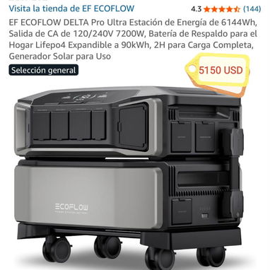 Se venden Ecoflow, panel solar y otros, somos de la Habana. Contactar al WhatsApp 51170866. - Img 128159228