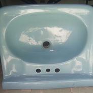Vendo Lavamanos de Uso a 8000 CUP, Azul Celeste, Perfecto Estado, al 55102507 con Michel - Img 56853505