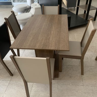 Juego de comedor con cuatros sillas 🪑 - 2/3