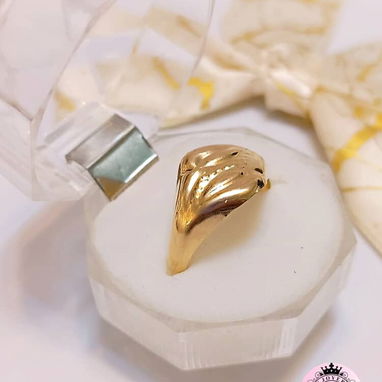 Anillos sencillos de oro 10k originales calidad garantizada - 3/10