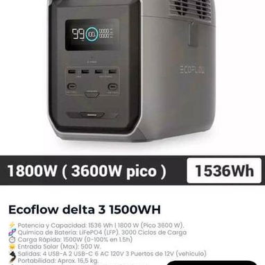 ‼️Precios muy bajos, Ecoflow ‼️ - Img 120915957