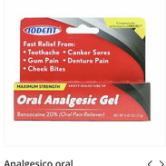 Analgesico oral Benzocaina 10 usd - Img 54653899