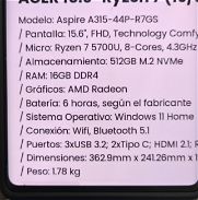 Acer Aspire A315-44P Ryzen 7 Sellada en caja . - Img 45957542