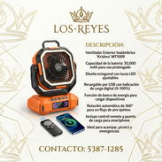Ventilador recargable Krishna (30,000mah) - 70 USD - Img 55925930