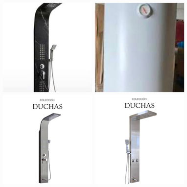 Duchas Mezcladoras Mallas d Tapado Calentador Eléctrico Base d TV Rejillas para Desagües Bloques d Cristal Cabinas d Duc - Img 124205939