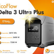 🔅ECOFLOW DELTA 3 ULTRA PLUS-LiFePo4-batería portátil-power station-energía de respaldo-para apagones🔅 - Img 57304057