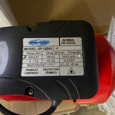 80 bomba agua periferica Silverpoint de 0,5HP 52493172 - Img 106398851