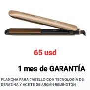 ‼️PLANCHA PARA CABELLO CON TECNOLOGÍA DE KERATINA Y ACEITE DE ARGÁN REMINGTON, 1 mes de GARANTÍA‼️ - Img 53990456