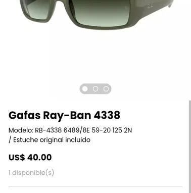 Gafas Ray Ban para mujeres y hombres - Img 94152362