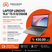 Laptop Lenovo IdeaPad 1 15IAU7 i3 8GB 256GB SSD Touch | 15.6” FHD en La Habana - Img 55187548