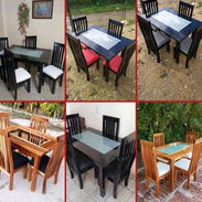 Juego de comedor de 4 sillas - Img 57469481