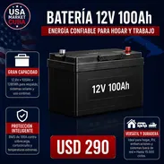 BATERÍA 12V 100Ah — USD 290 - Img 56500411