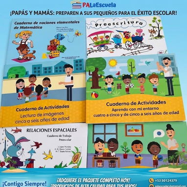 Libros de primer grado cuadernos de preescolar - 2/3
