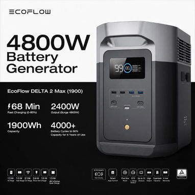 Ecoflow y Estaciones de energía en Rebaja! - 4/8