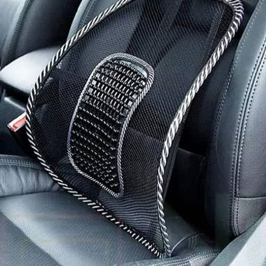 Soporte Lumbar Universal para espalda de auto, cojín de cintura con malla de ventilación para silla de auto, oficina - 2/2