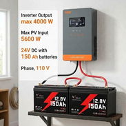 Kit Inversor híbrido 4000W+Batería+Instalación - Img 58044772
