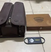 Estuchera Montecristo ,Humidor Joya de Nicaragua y Guillotina para tabaco - Img 49301378