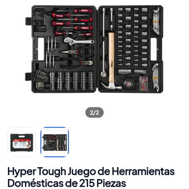 Kit (caja) de herramientas: destornilladores, enchufes, artículos eléctricos y otros, varios modelos - 3/6