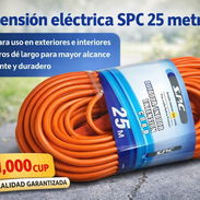 Extensión Eléctrica SPC 25 Metros Cod:Alofoke - Img 55535296