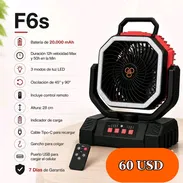 Ventilador recargable F6s nuevos - Img 56777971