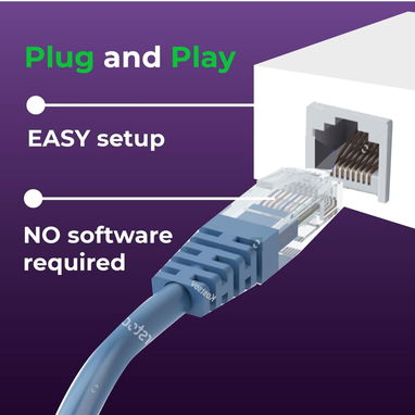 NRS Conmutador Ethernet con cable de 5 puertos - Img 114007770