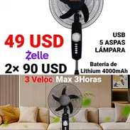 Ventilador recargable - Img 55888720