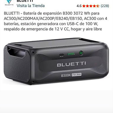 Batería de expansión B300 para Bluetti - 2/3