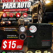 🔥🚗 ¡NO ESPERES A QUEDARTE CON UNA GOMA BAJA! 🚗🔥 💨 COMPRESOR DE AIRE PARA AUTO ¡Práctico, compacto y perfecto para t - Img 57071167