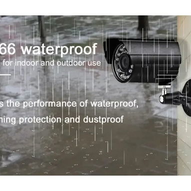 Sistema de seguridad CCTV con cable de 4 canales DVR con 4 unids 1080P metal impermeable cámara de vigilancia - Img 126438750