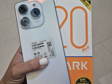 Tecno Spark Pro 20 16/256 GB sellado en caja, cámara de 108 megapíxeles. 📸📱 #tecnologia #fotografia #smartphone - Img main-image-45430009